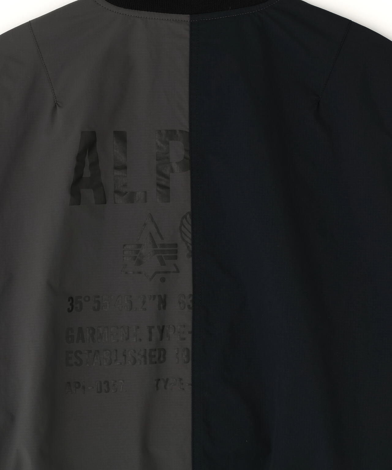 L-2B RELAXED PATCHWORK FLIGHT JACKET