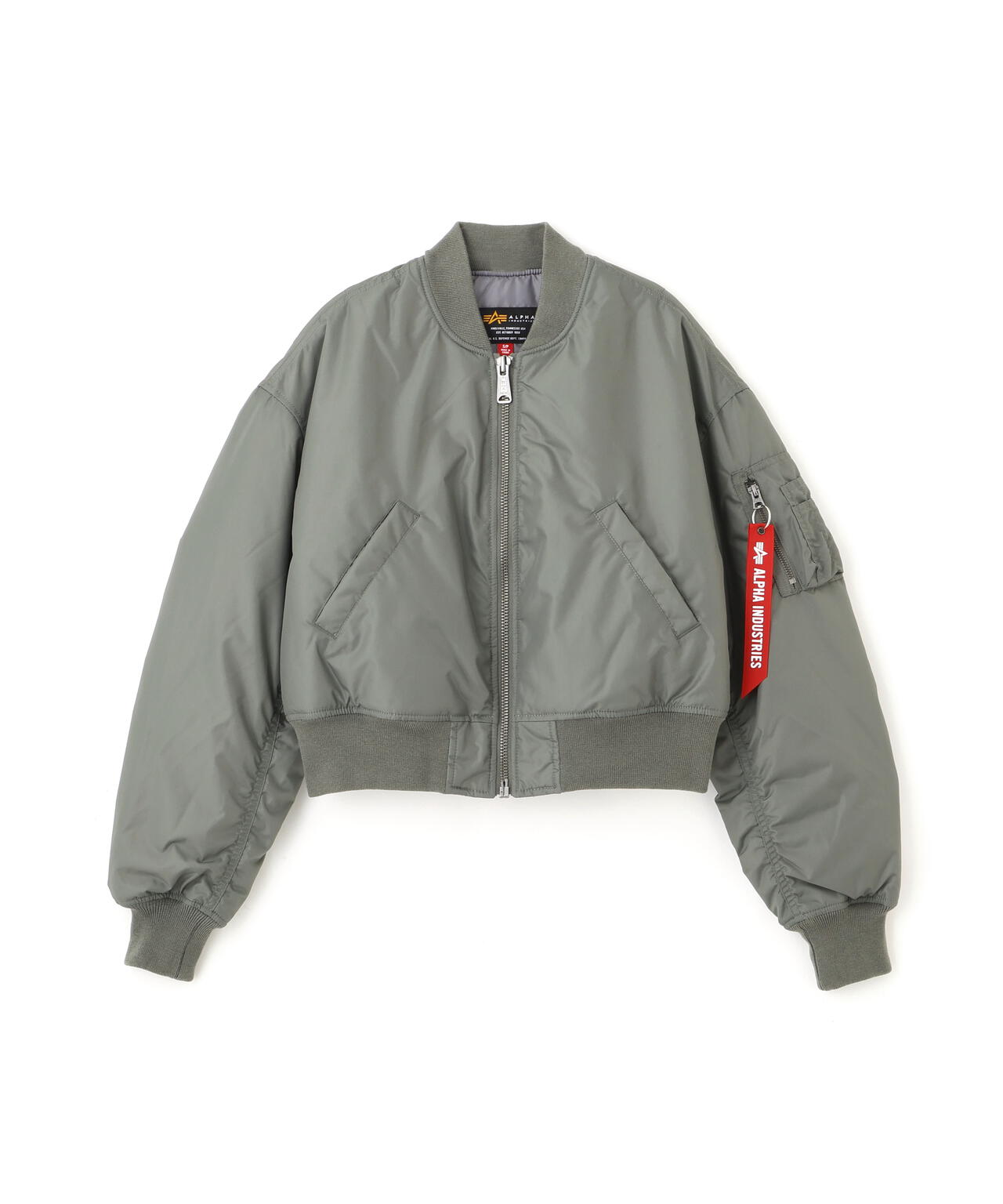 OXFORD WOMEN MA-1 CROPPED FLIGHT JACKET