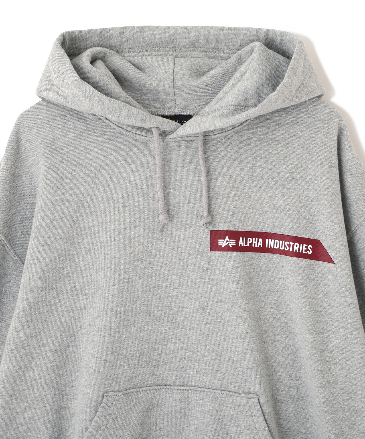 ALPHA RED RIBBON HOODIE