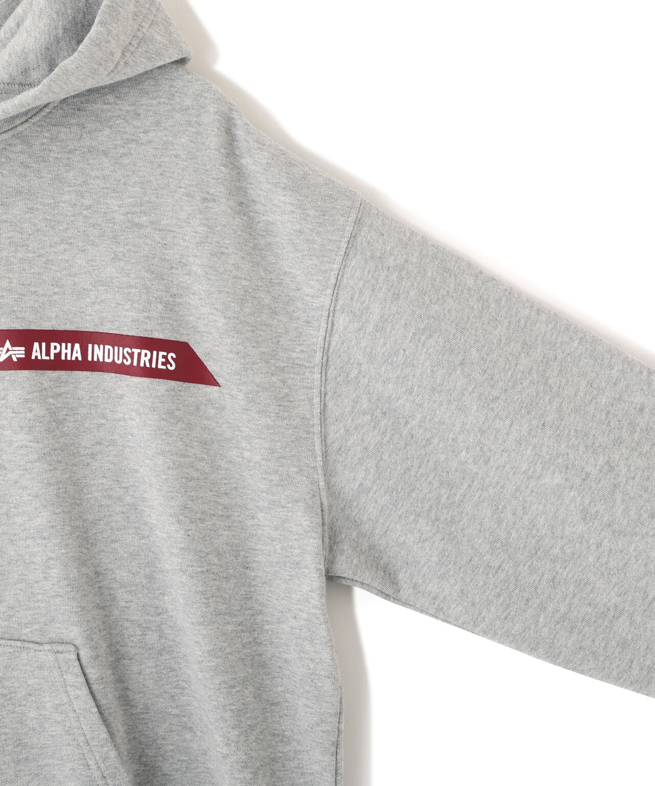 ALPHA RED RIBBON HOODIE