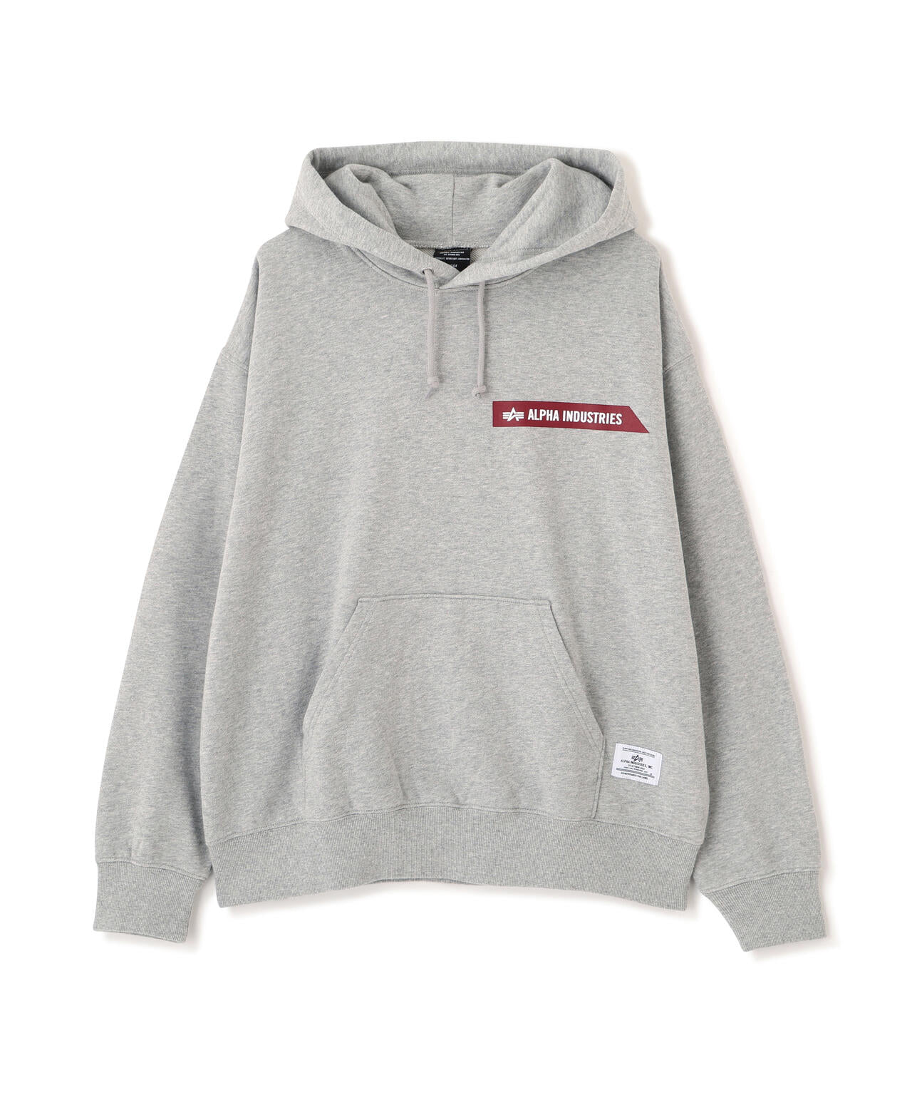 ALPHA RED RIBBON HOODIE