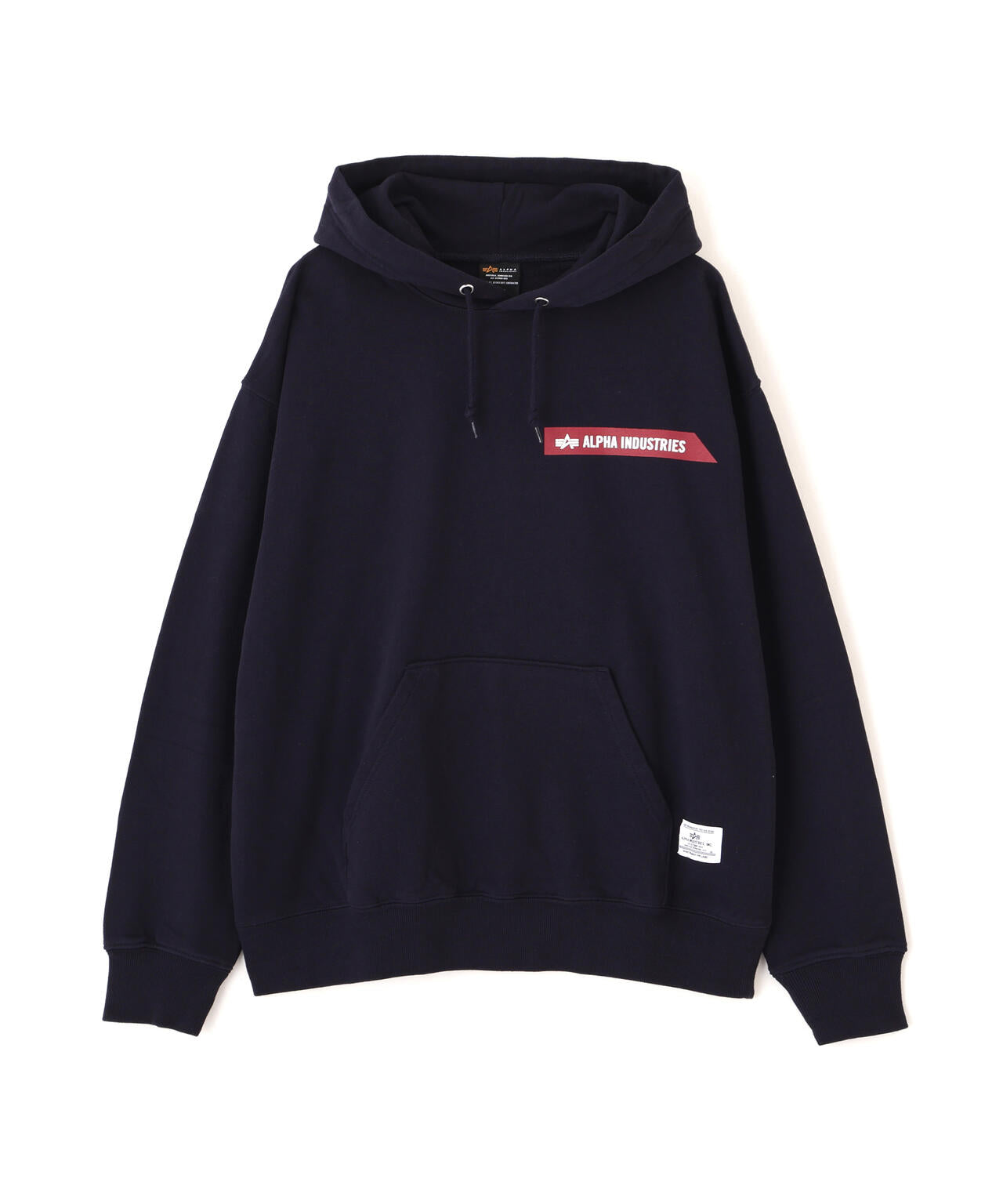 ALPHA RED RIBBON HOODIE