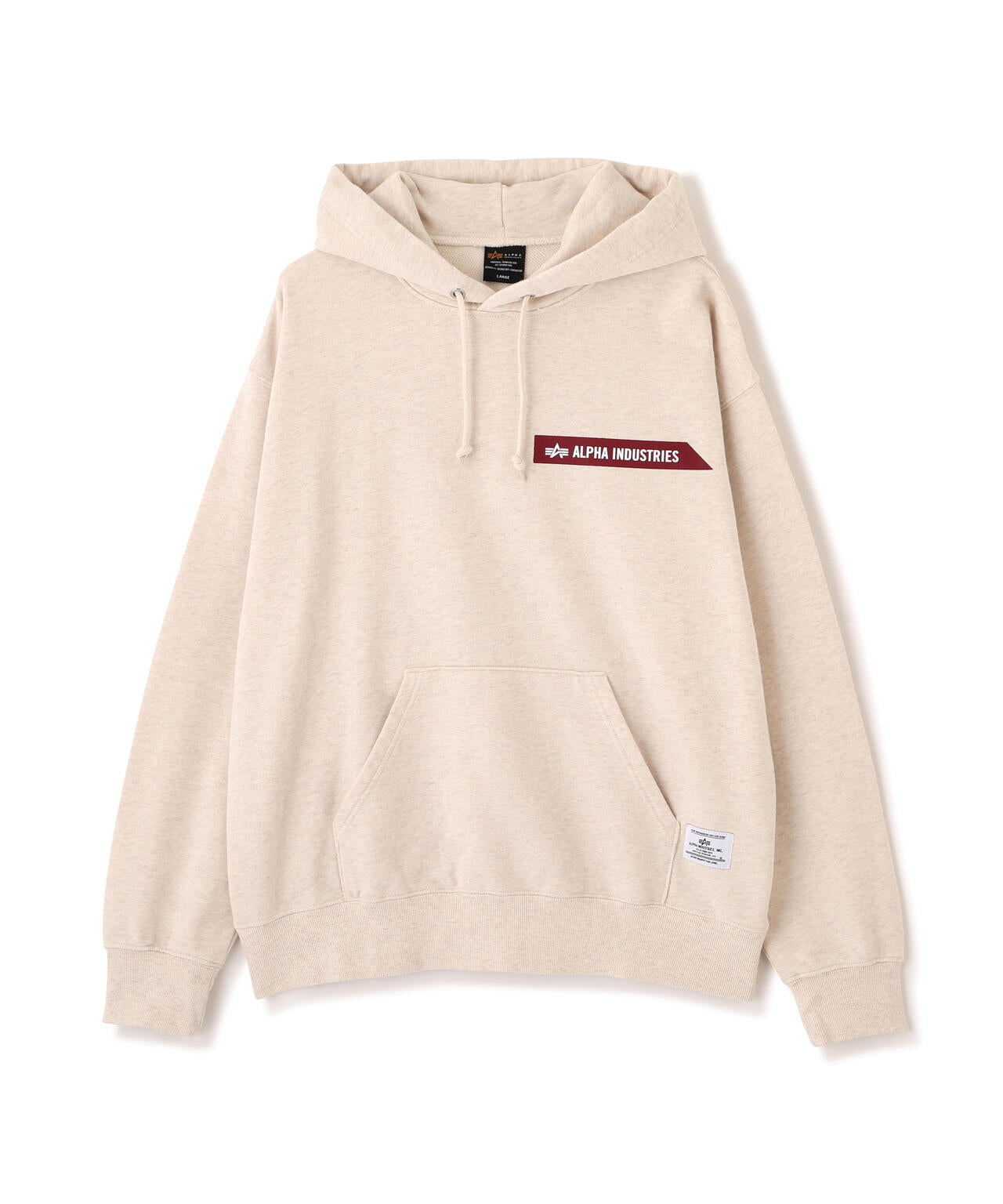 ALPHA RED RIBBON HOODIE