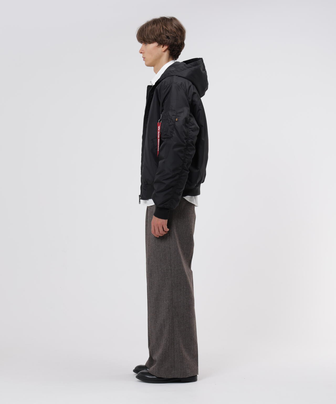 187cm C:80 W:70 H:91 着用サイズ：L