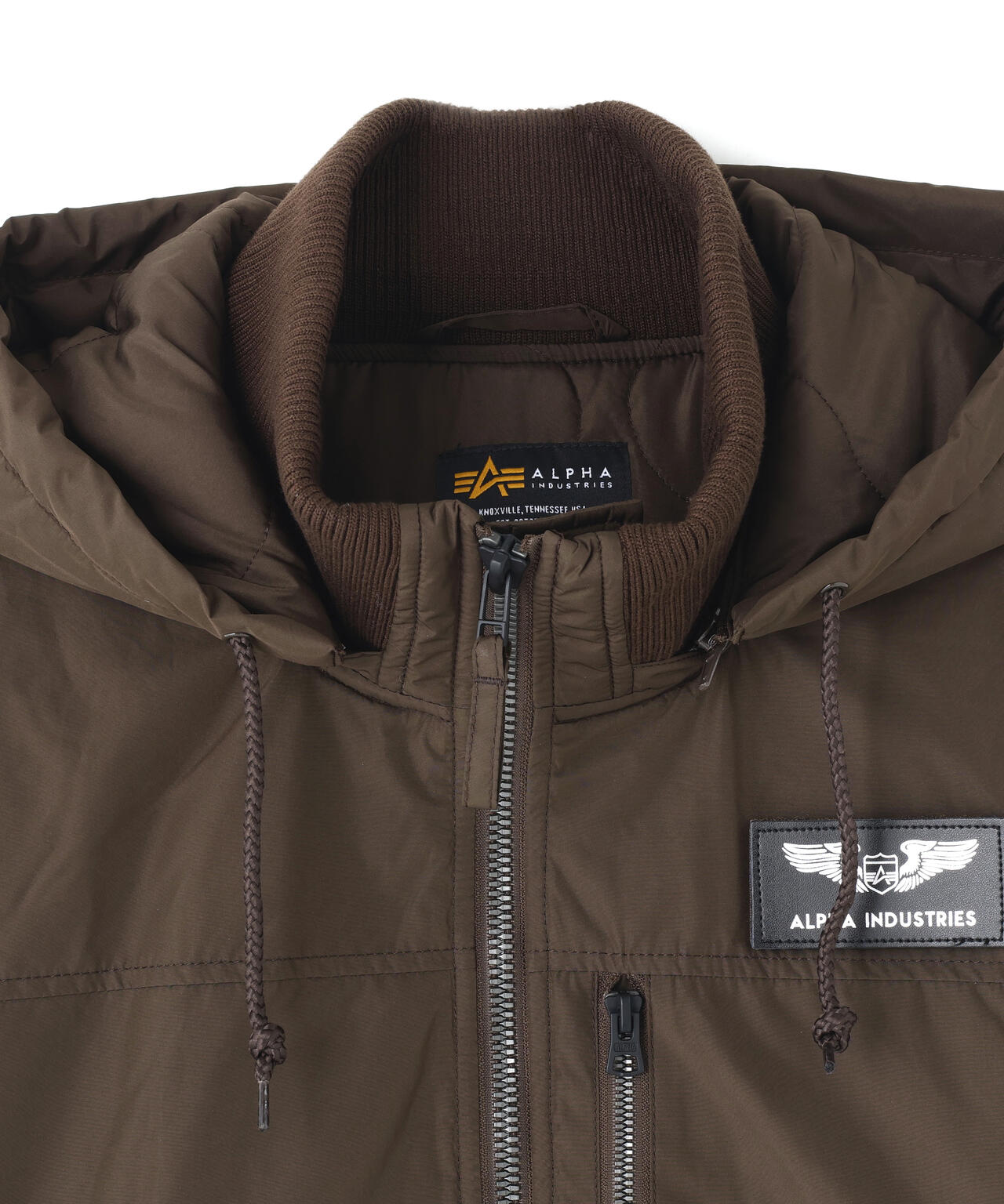 MA‐1 HOODED REGULAR FIT FLIGHT JACKET
